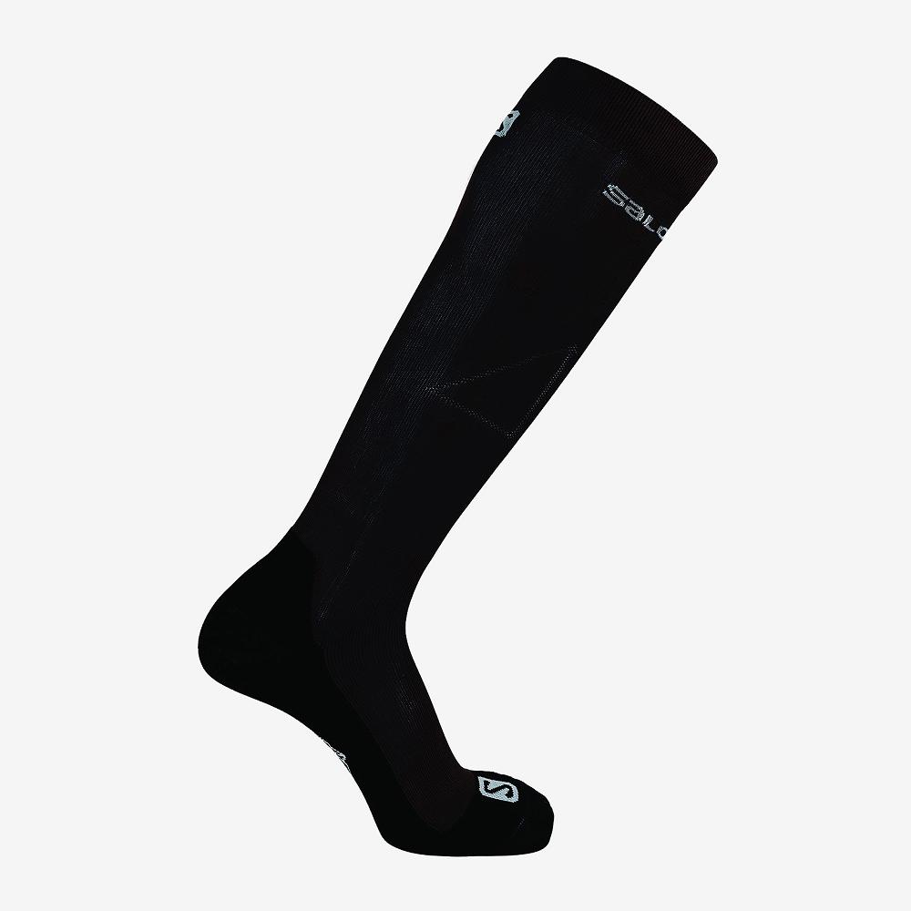 SALOMON QST Philippines - Men's Socks - Black | 370642-JHK